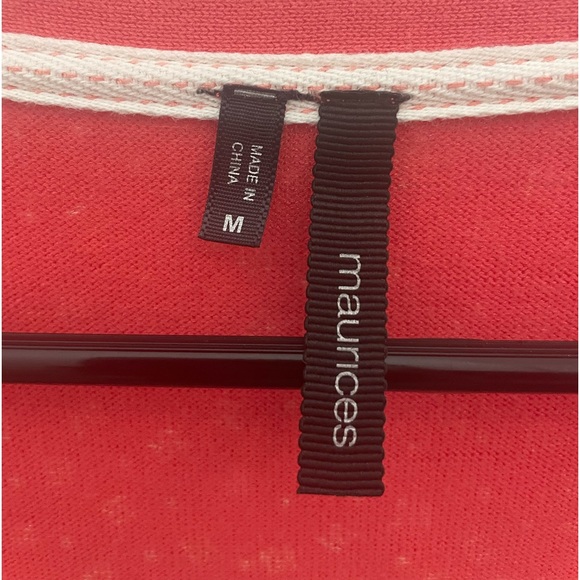 Pink & Cream Polka Dot Cardigan Medium - Picture 6 of 6